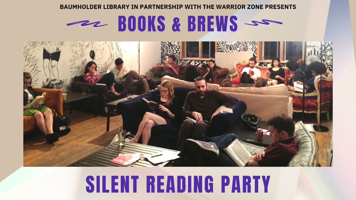 Books and Brews Silent Reading Party