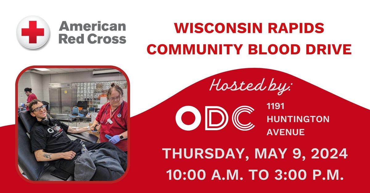Red Cross Blood Drive at ODC