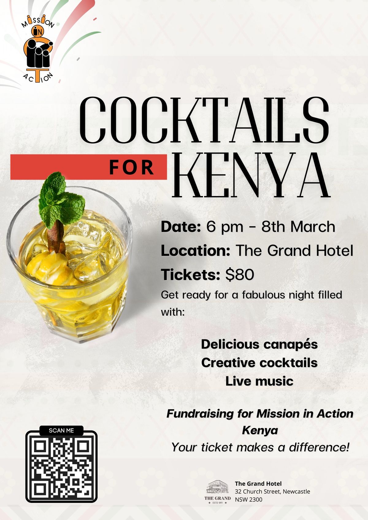 Cocktails For Kenya 