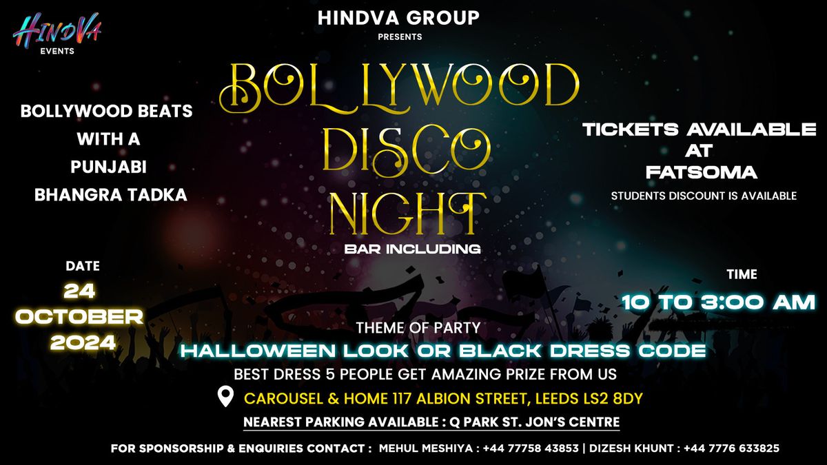 Bollywood disco night 