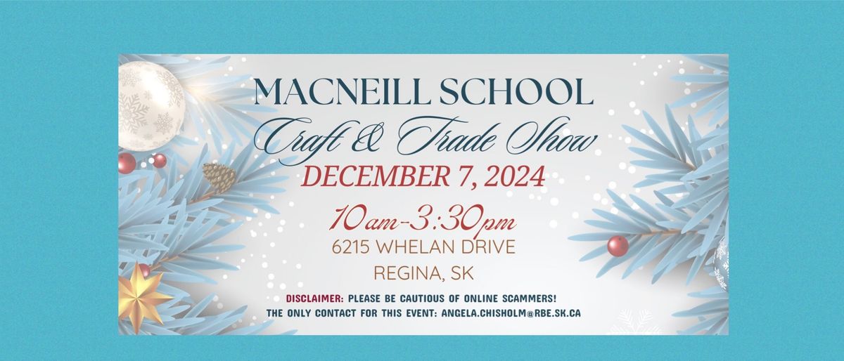 MacNeill School's Craft & Trade Show