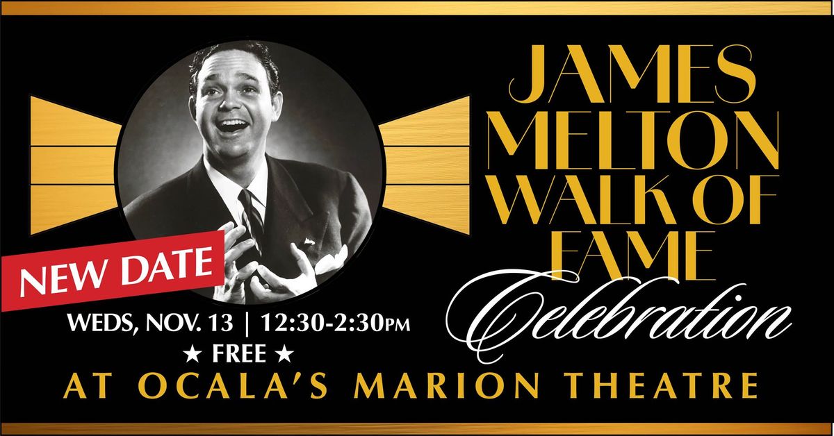 James Melton Walk of Fame Celebration