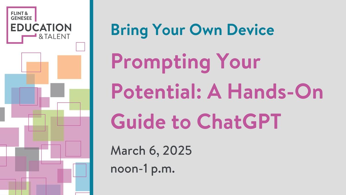 Prompting Your Potential: A Hands-On Guide to ChatGPT