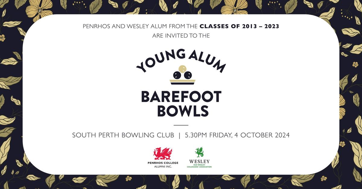 Young Alum Barefoot Bowls