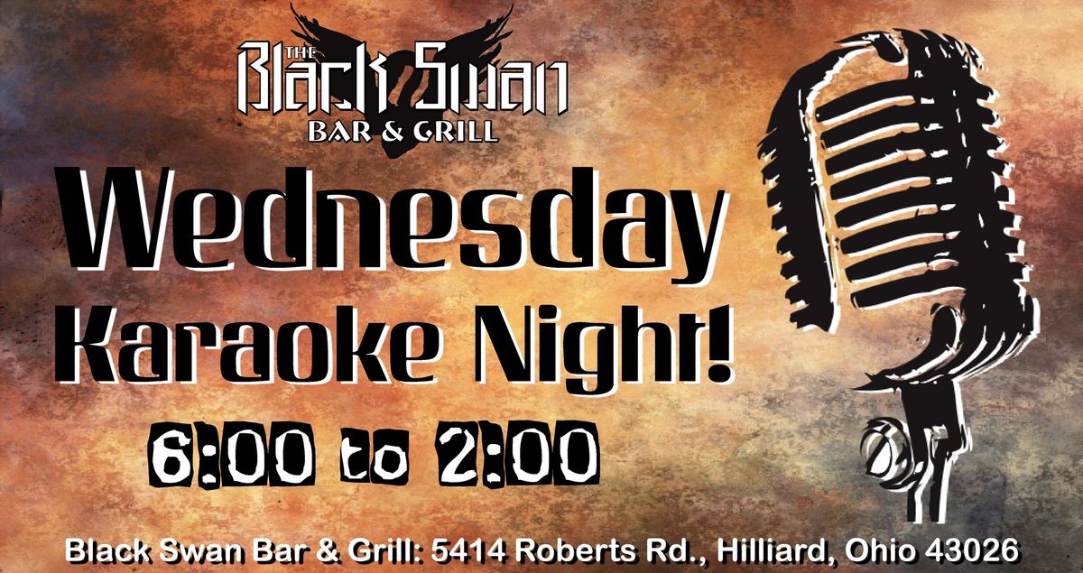 Wednesday Karaoke at The Black Swan!