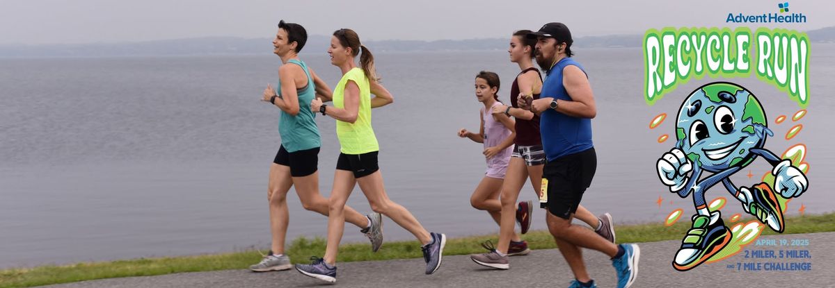 AdventHealth Earth Day Recycle Run 2 Miler, 5 Miler, and 7 Mile Challenge