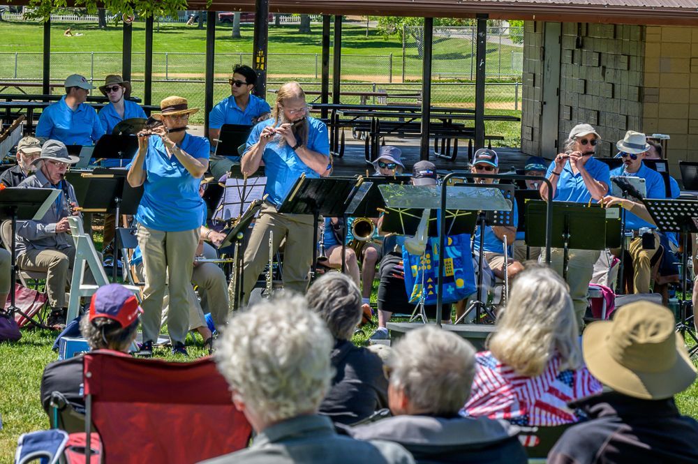 Boulder Concert Band - Foothills Community Park!