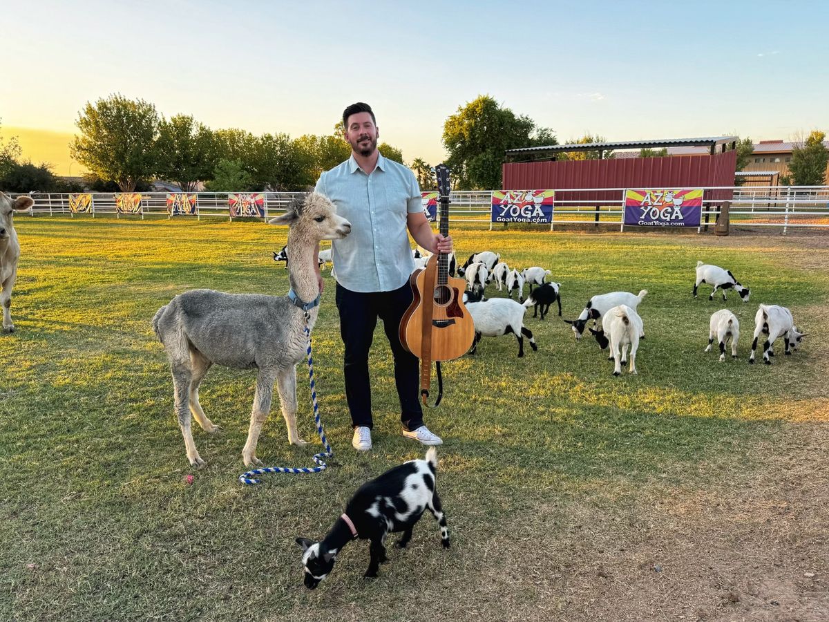 Local Aritists Night with Goats and Alpacas 6pm 1\/8