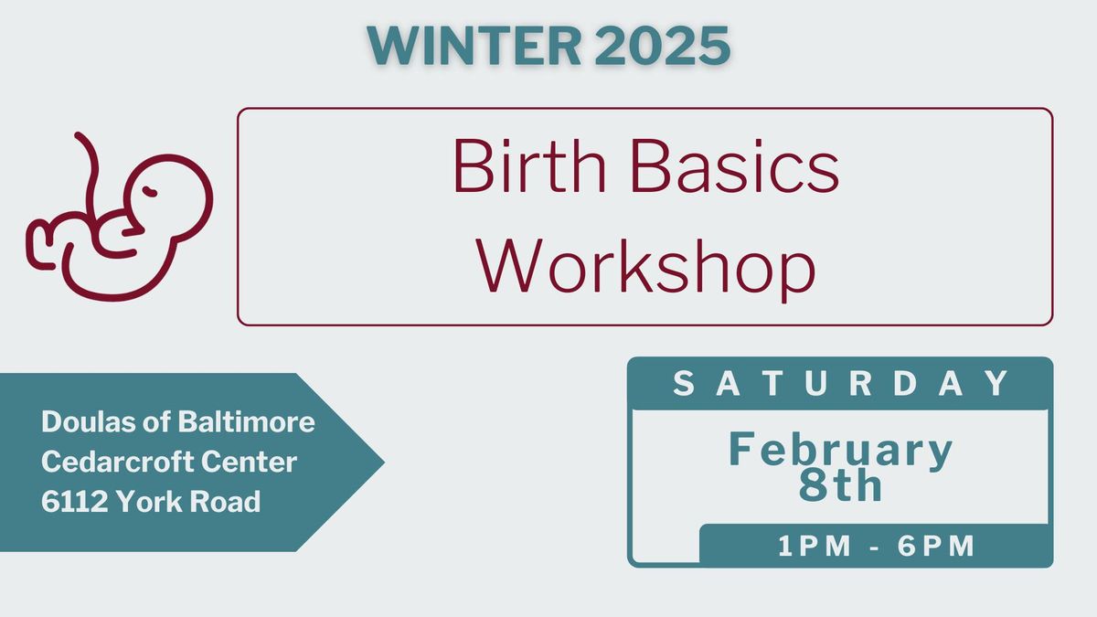 Birth Basics Workshop - Winter Session