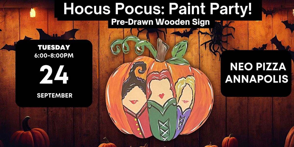 Hocus Pocus & BOGO Pizza at NEO PIZZA w\/ Maryland Craft Parties