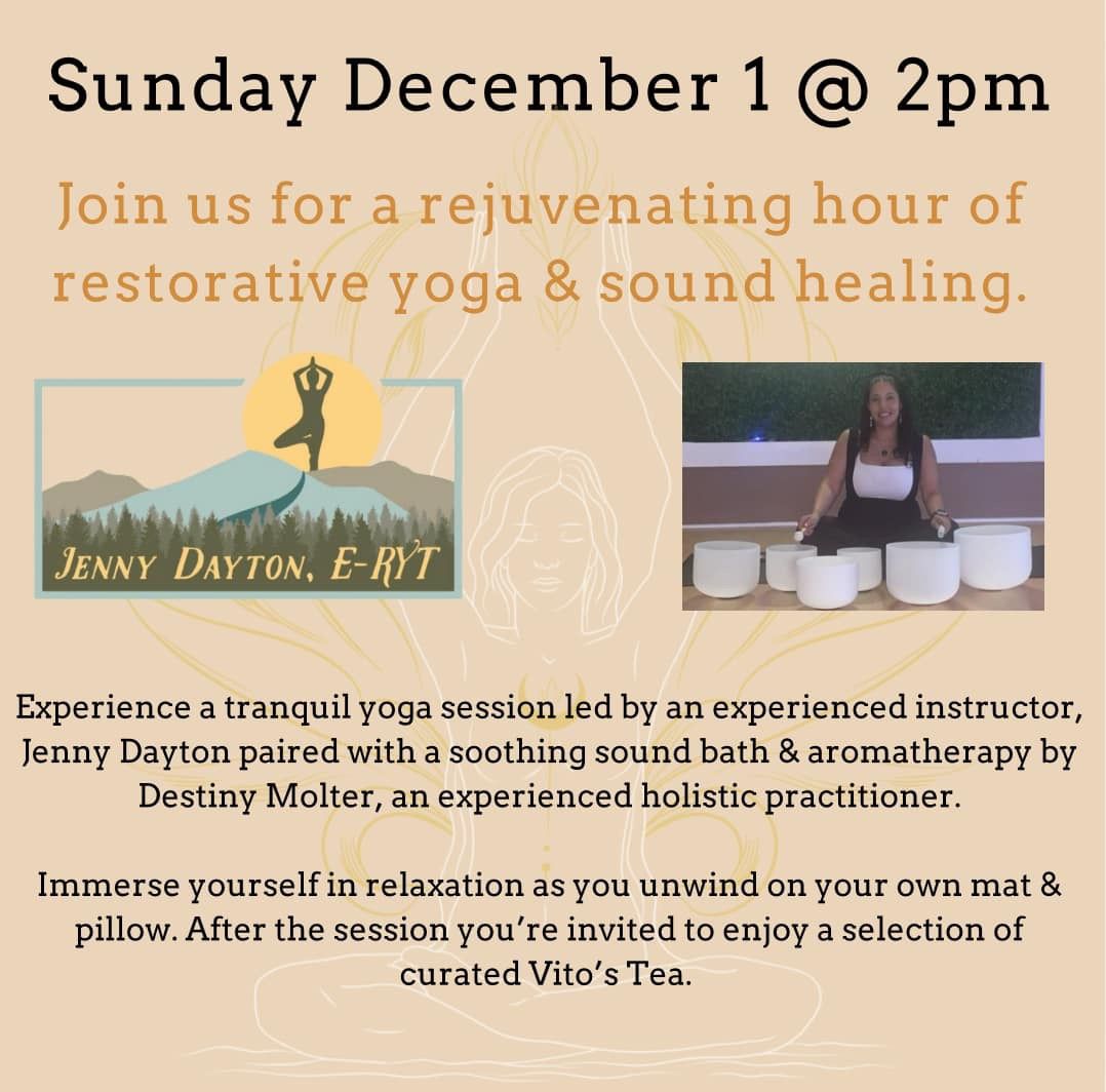 Restorative Yoga & Sound Healing Session