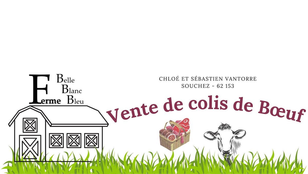 COMPLET - Vente de colis de Boeuf