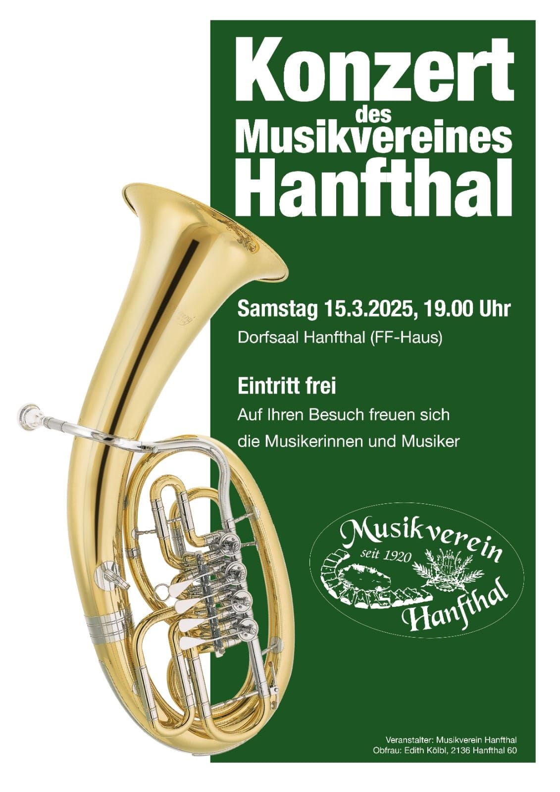 Konzert MV Hanfthal