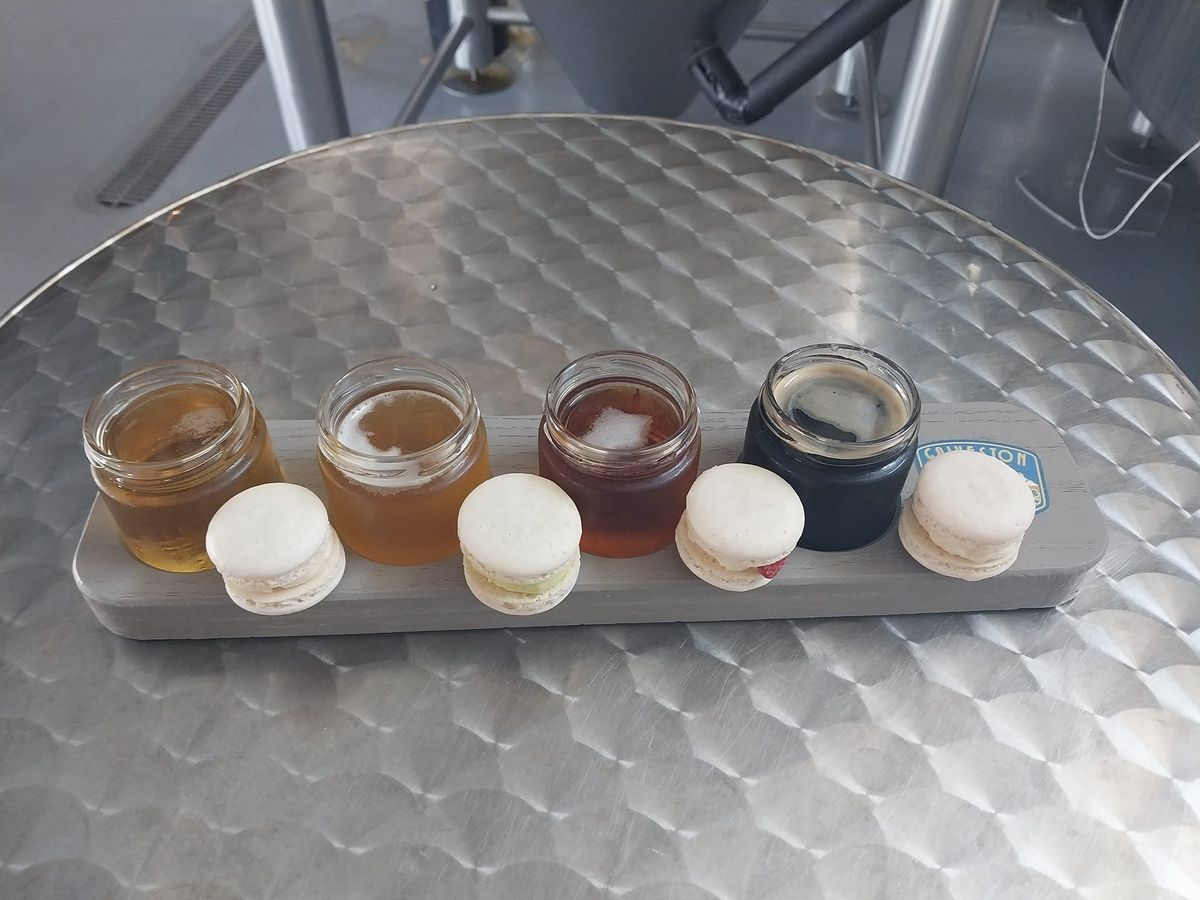 BEER + MACARON FLIGHT PAIRING