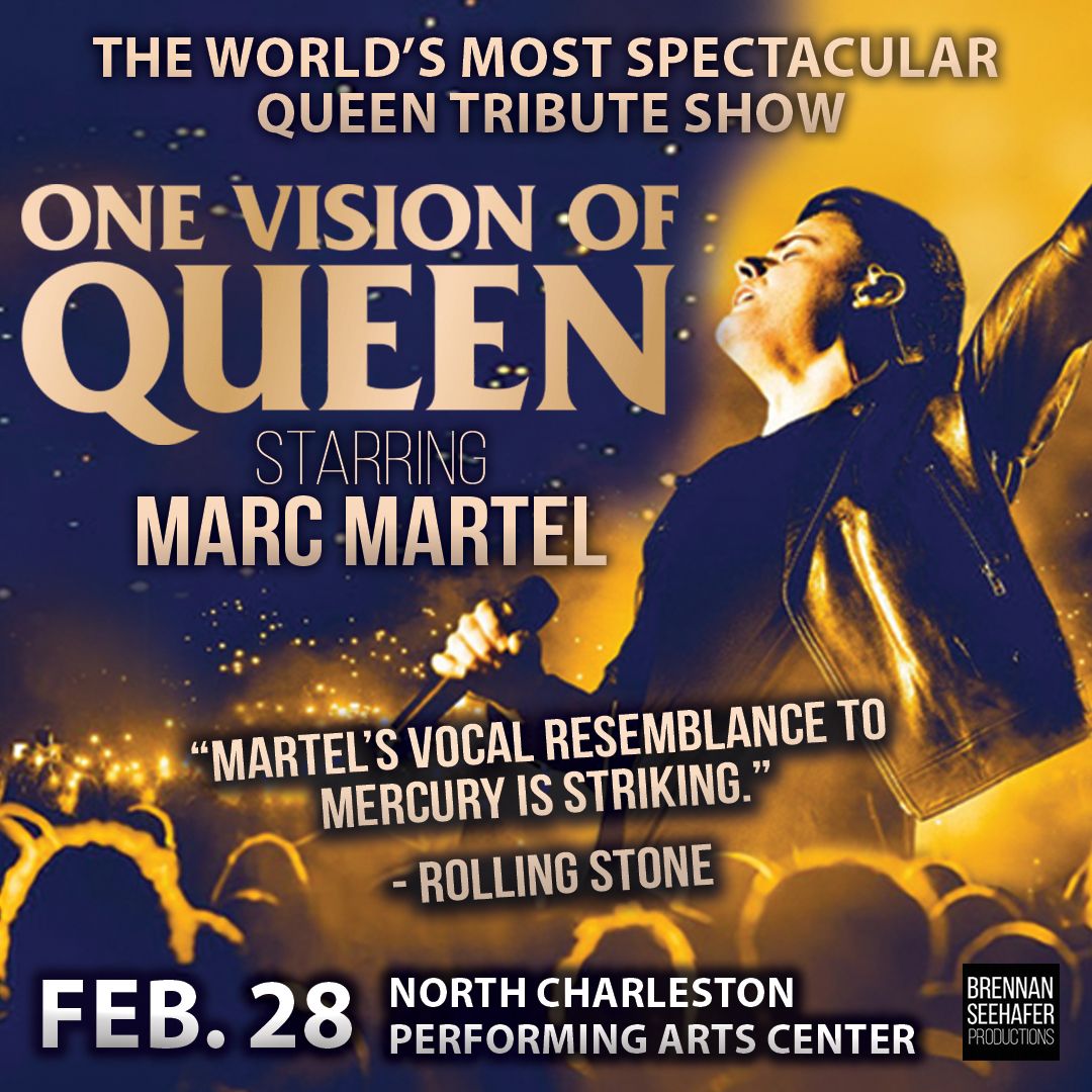 Marc Martel at North Charleston Performing Arts Center