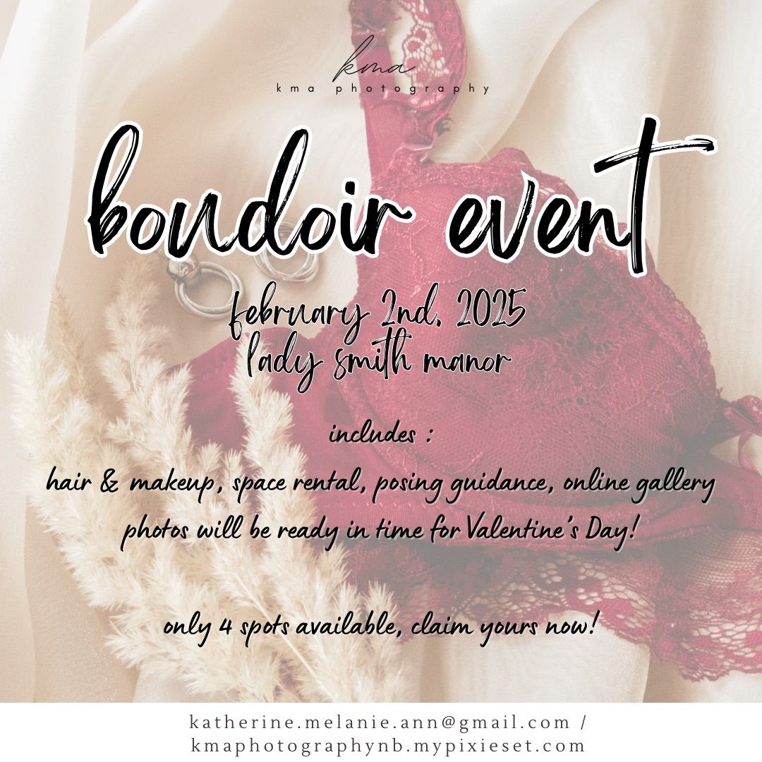 Boudoir Event at Lady Smith Manor