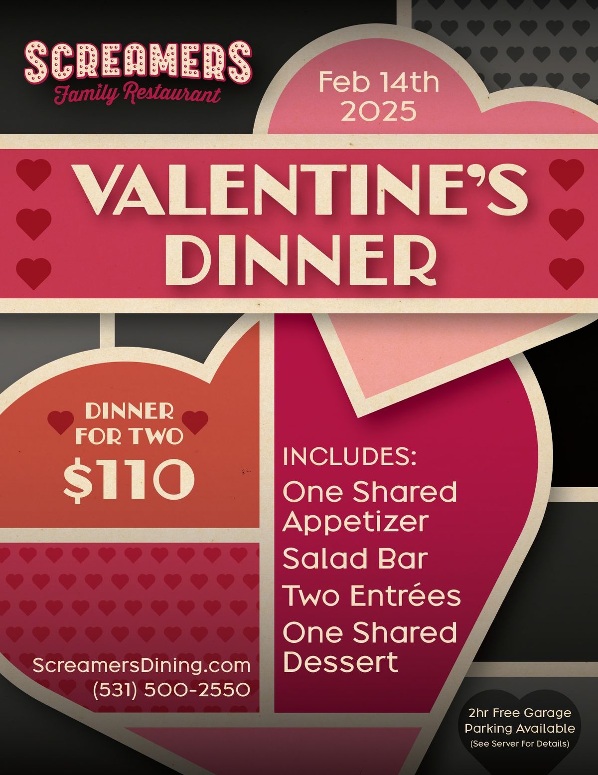 Valentine's Day Dinner for 2 