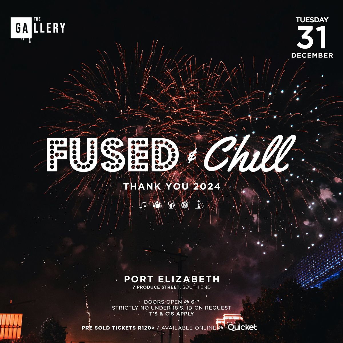 Fused & Chill NYE - Thank You 2024