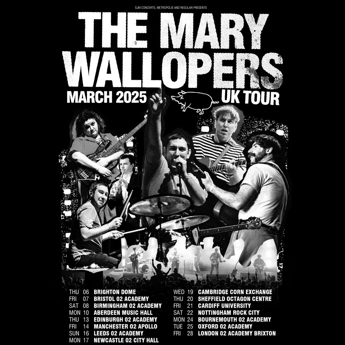 The Mary Wallopers Cambridge Tickets