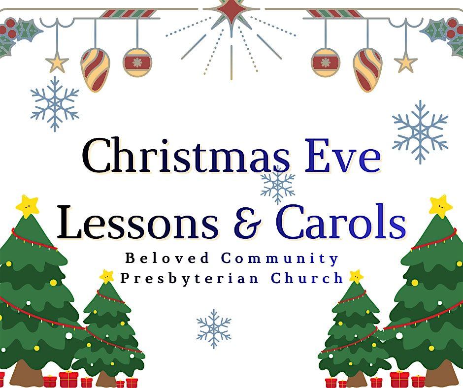 Christmas Eve Lessons and Carols Service