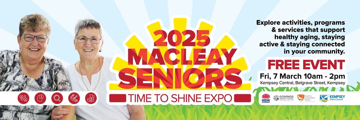 2025 Macleay Seniors Time to Shine Expo