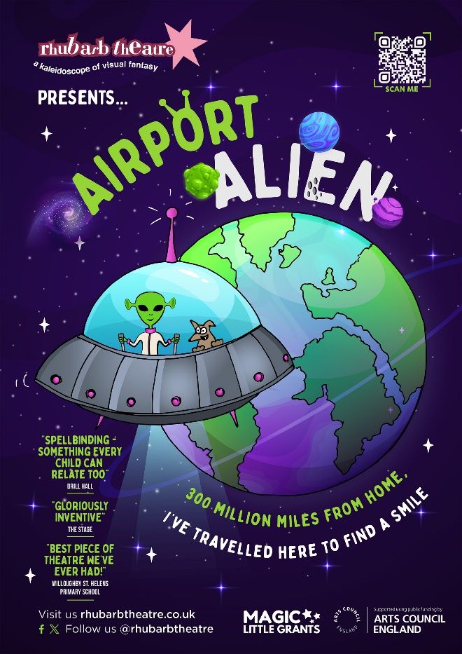 Airport Alien presented by Rhubarb Theatre