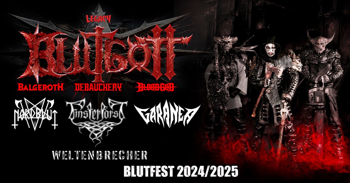 Blutgott -Blutfest featuring - Balgeroth\/Debauchery\/BloodGod\/ Finsterforst