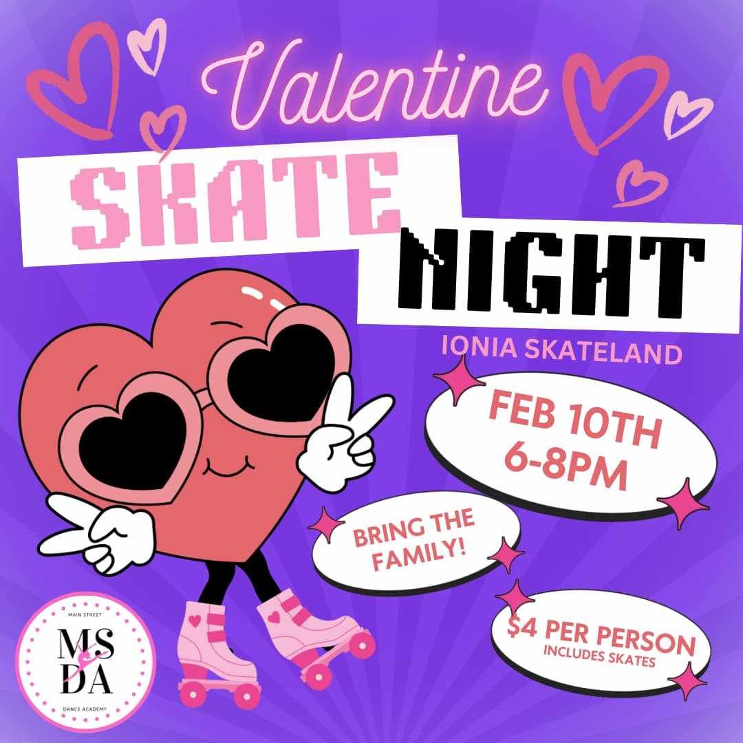 SKATE YOUR HEART OUT!- PUBLIC SKATE NIGHT