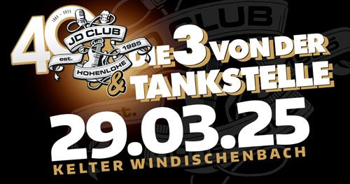 JD Club e.V. pr\u00e4sentiert: 40 Jahre Kult! Das Doppel-Jubil\u00e4um der besonderen Art.