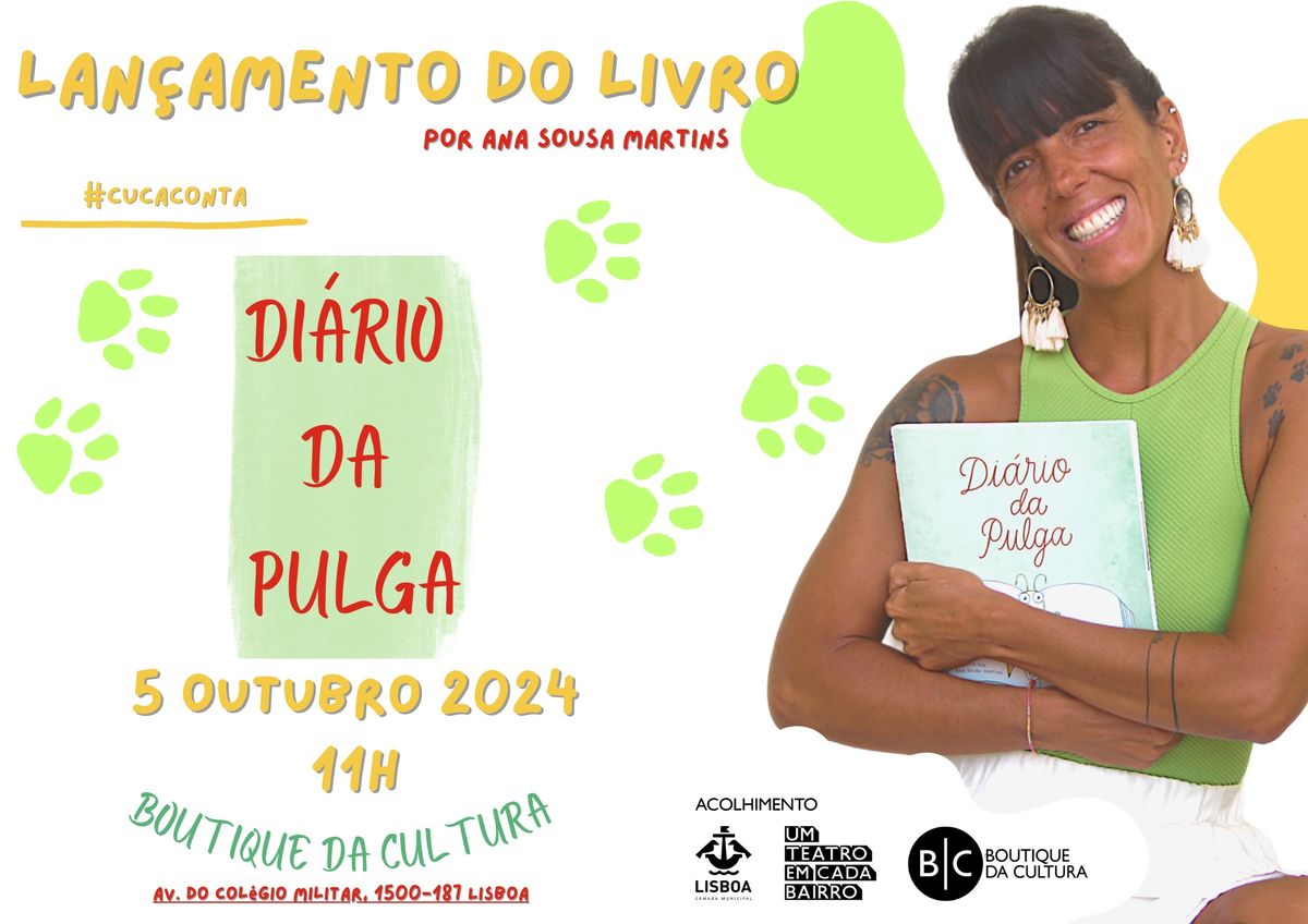 Lan\u00e7amento do livro \u2018Di\u00e1rio da Pulga\u2019