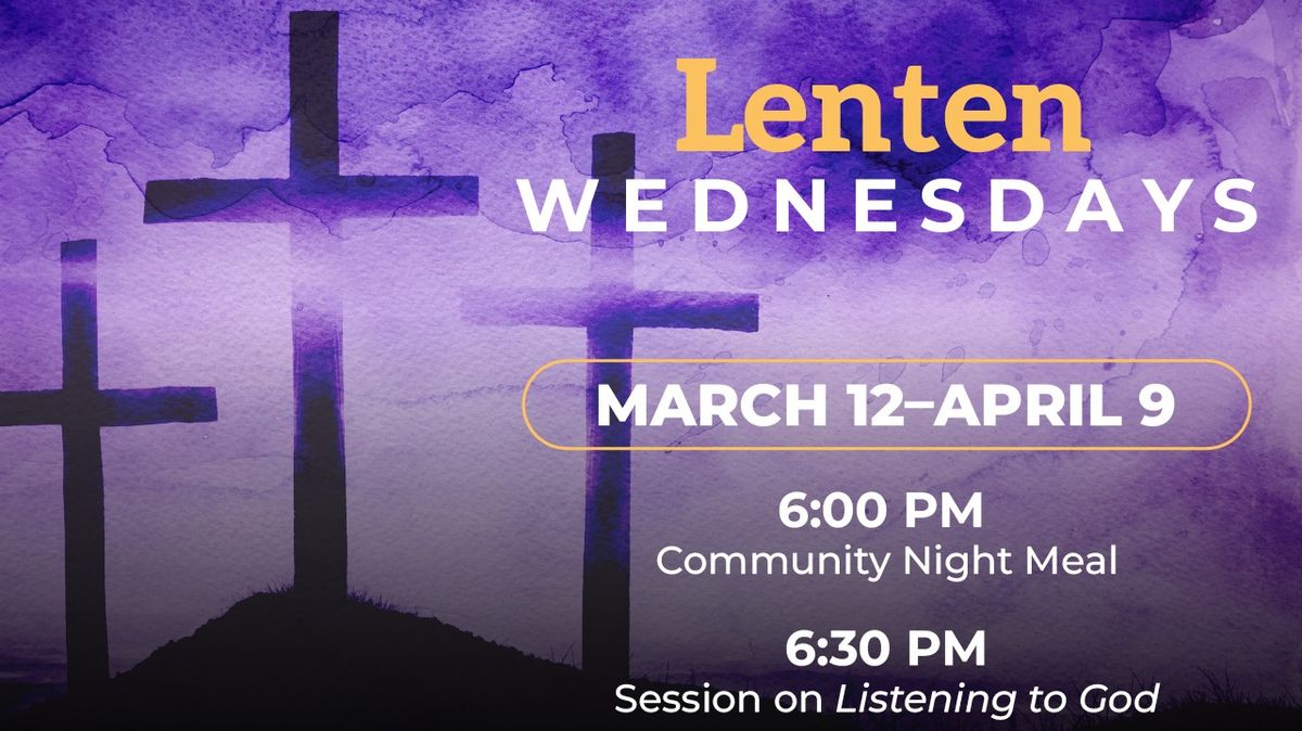 Lenten Wednesdays