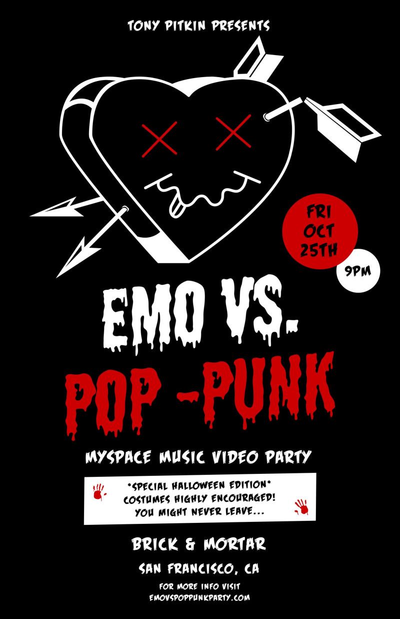 Emo vs Pop-Punk at Brick and Mortar Music Hall