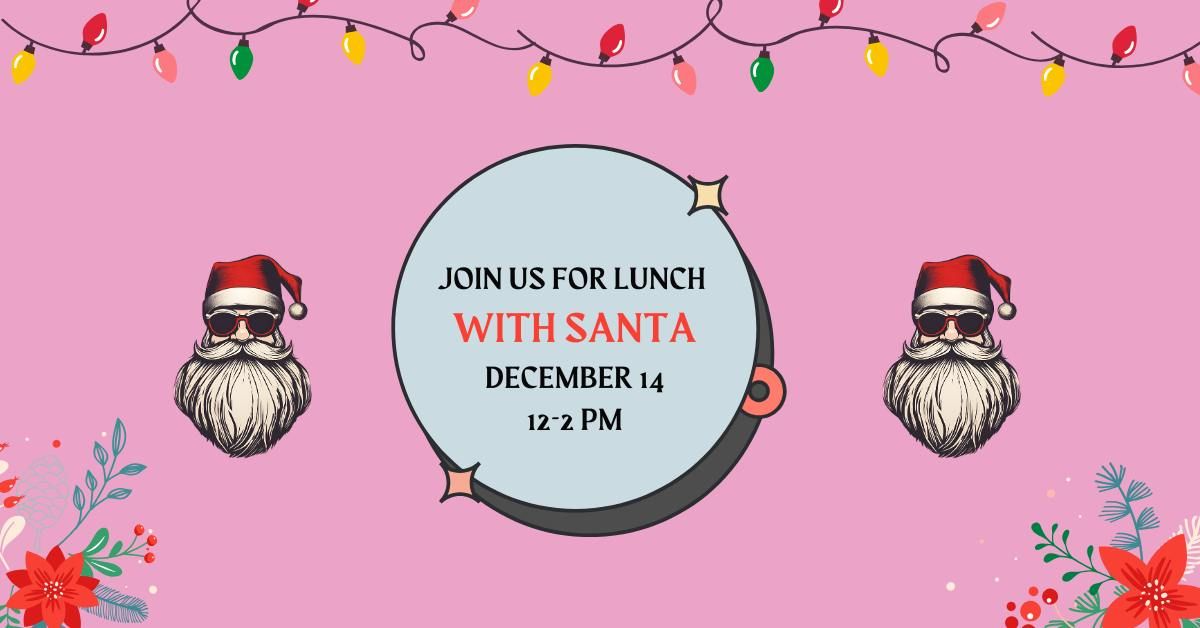 Lunch with Santa at BBQ'd Productions