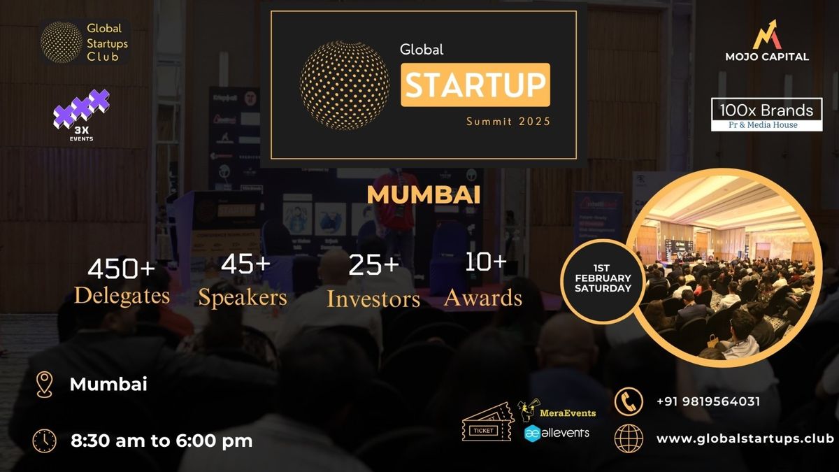 Global Startup Summit 2025 Mumbai