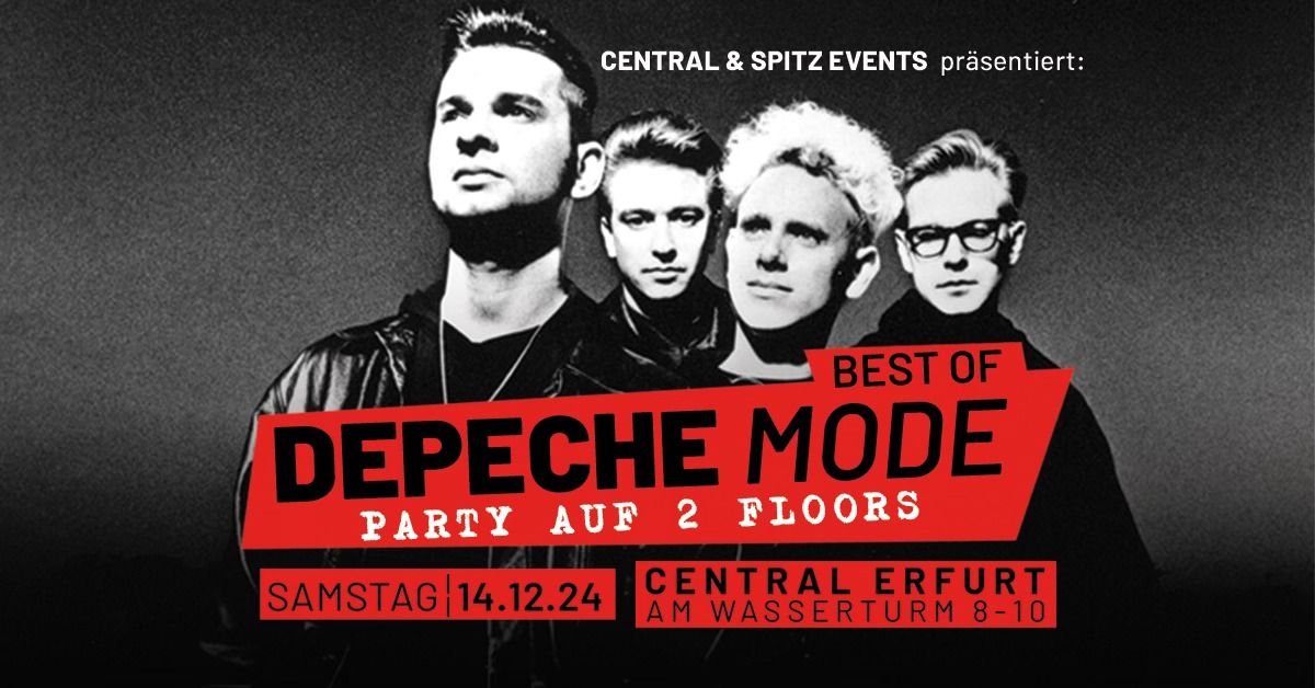 DEZ14 DEPECHE MODE Party - Central Erfurt