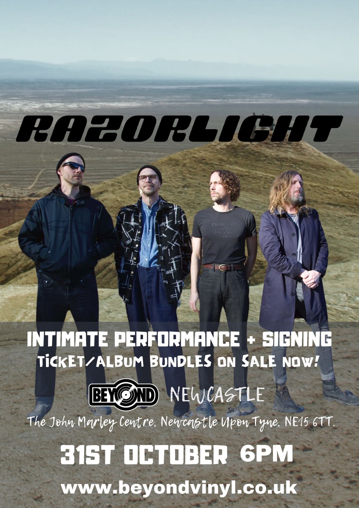 Razorlight Live at Beyond Vinyl