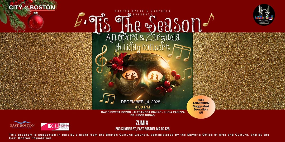 'Tis The Season- An Opera & Zarzuela Holiday Concert