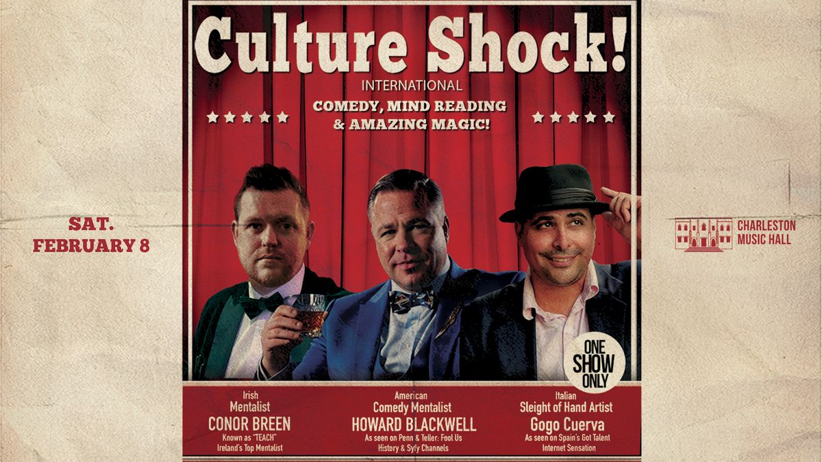 Culture Shock: A Night of Magic, Comedy, & Mind Reading