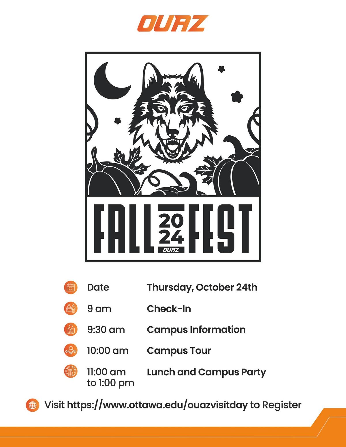 OUAZ Fall Fest Visit Day