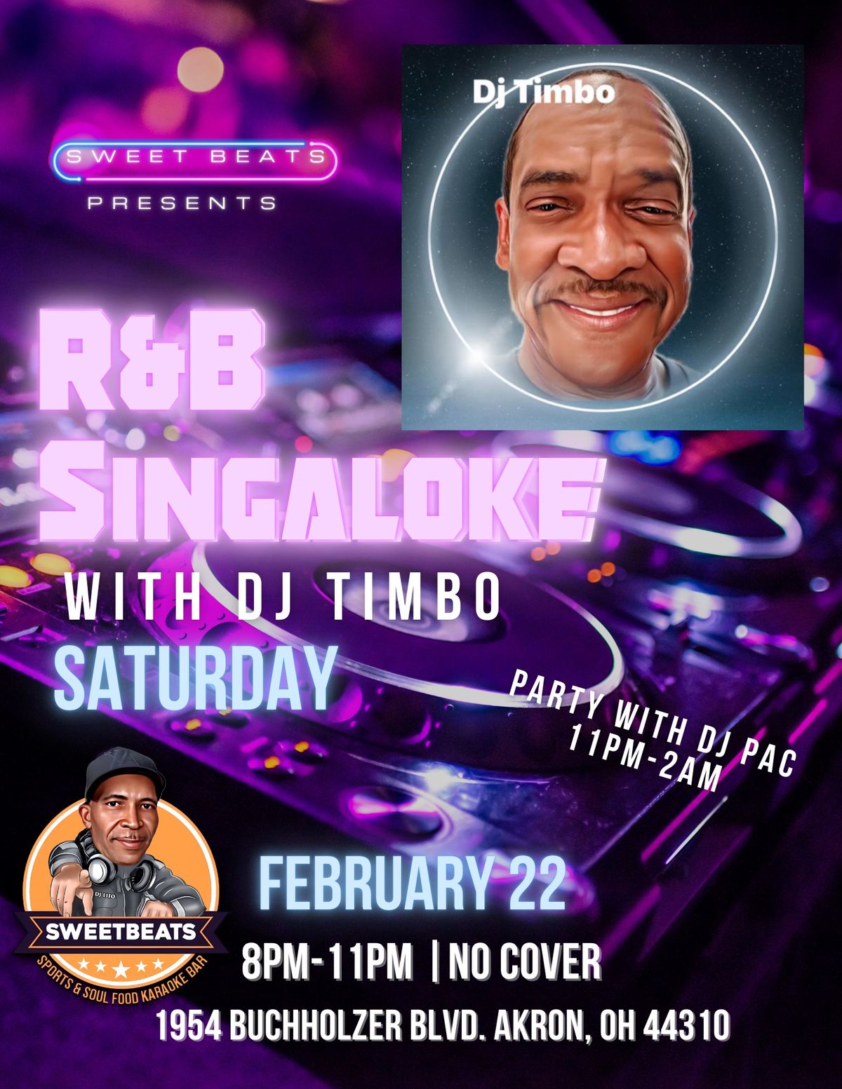 R&B Sing-a-loke with DJ Timbo