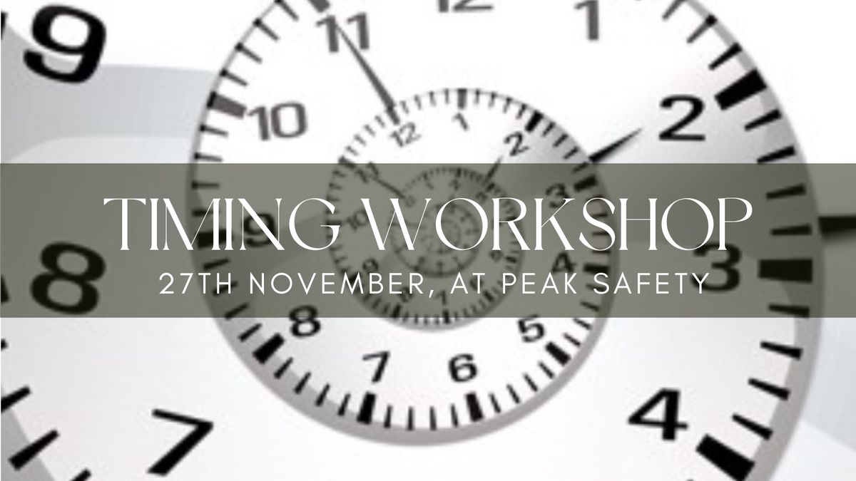 Timing Workshop