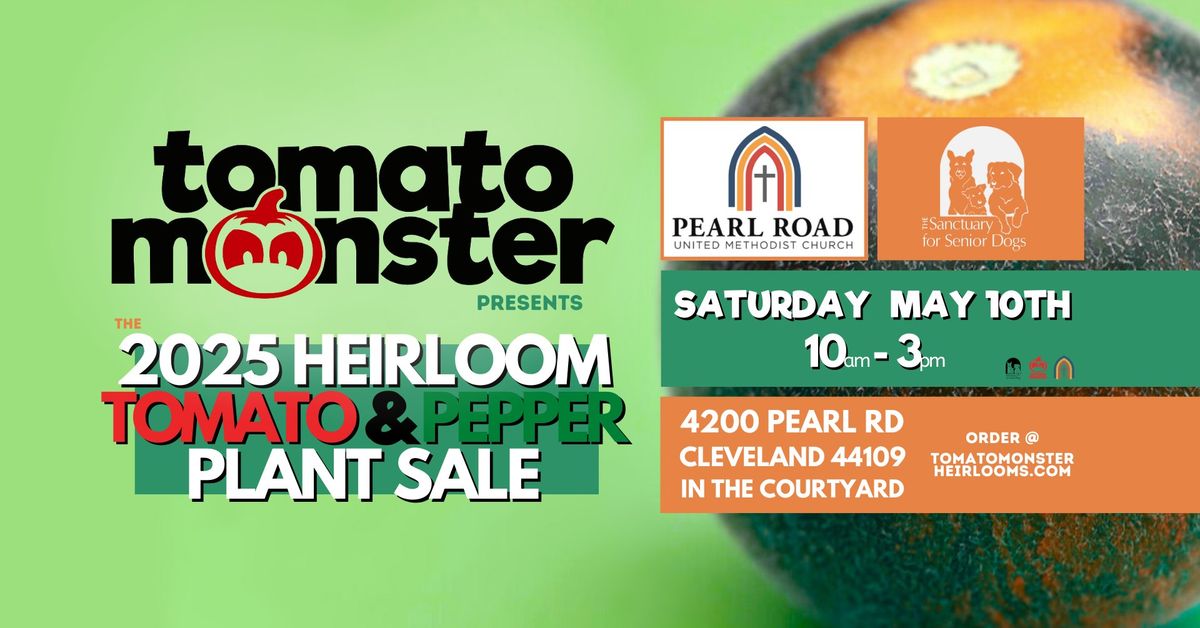 2025 Heirloom Tomato & Pepper Plant Sale benefiting The Sanctuary for Senior Dogs