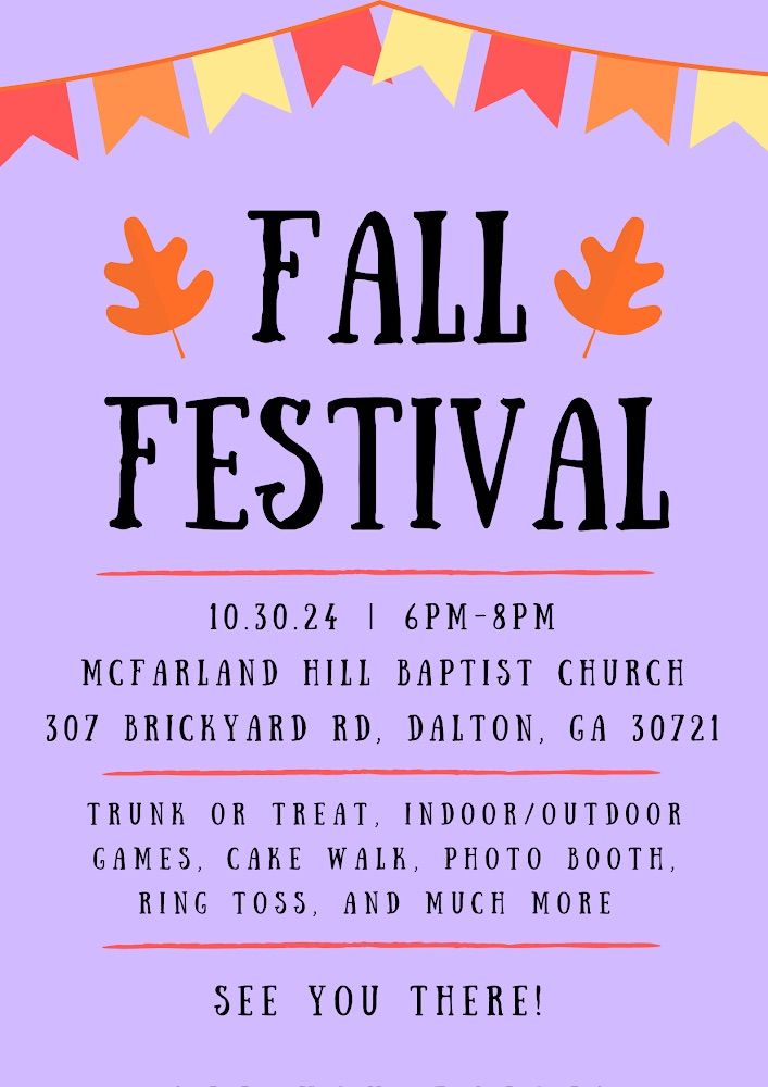 MHBC Fall Festival 