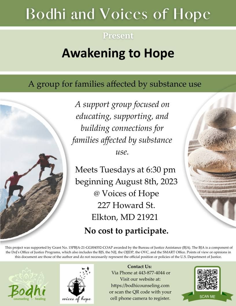 Awakening to Hope Family Support Meeting