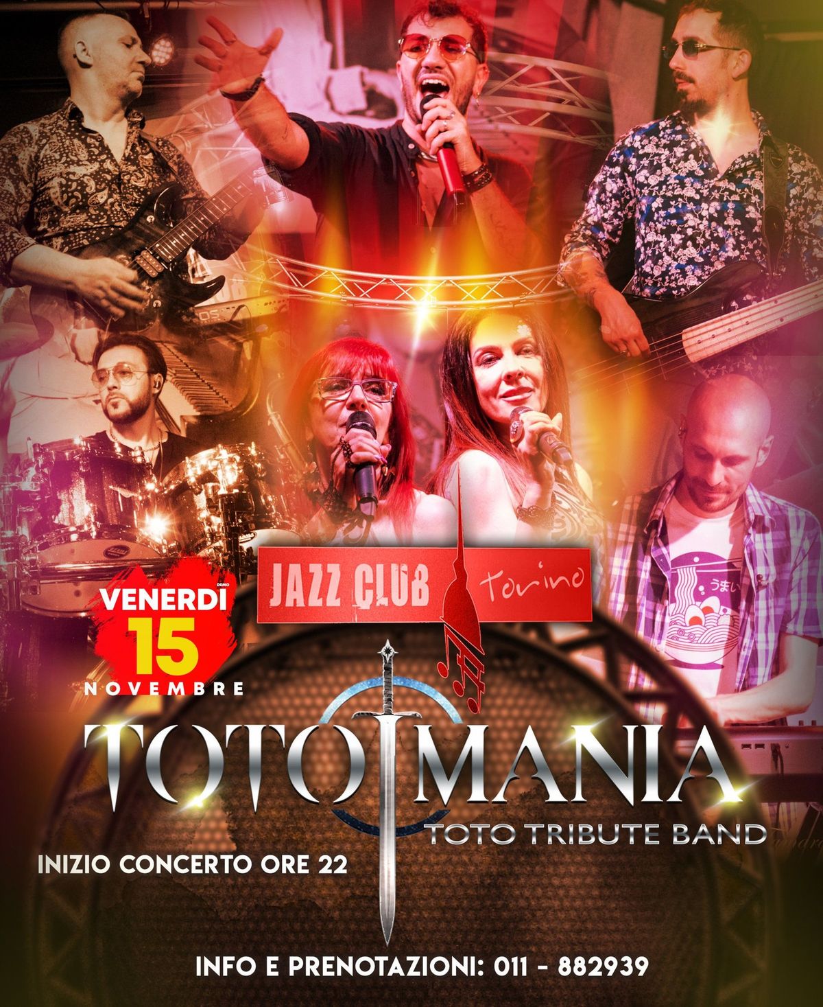 TotoMania \\\\ Tributo TOTO @JazzClubTorino