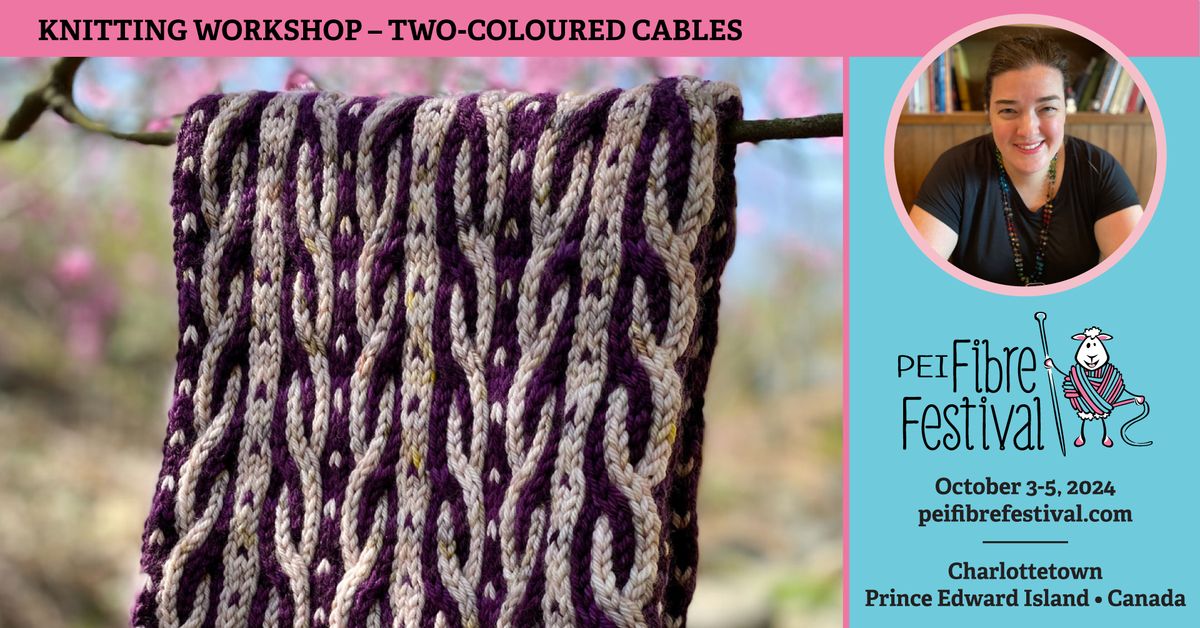 2-Coloured Cables with Tanis Gray