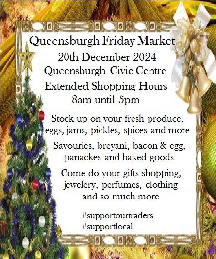 QUEENSBURGH FRIDAY MARKET 