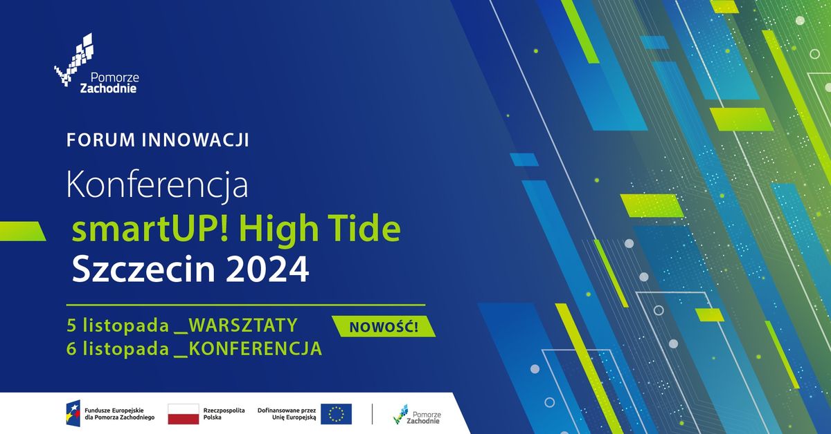 Konferencja smartUP! High Tide Szczecin 2024