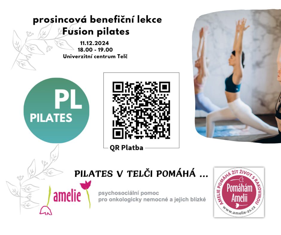 Prosincov\u00e1 benefi\u010dn\u00ed lekce Fusion Pilates