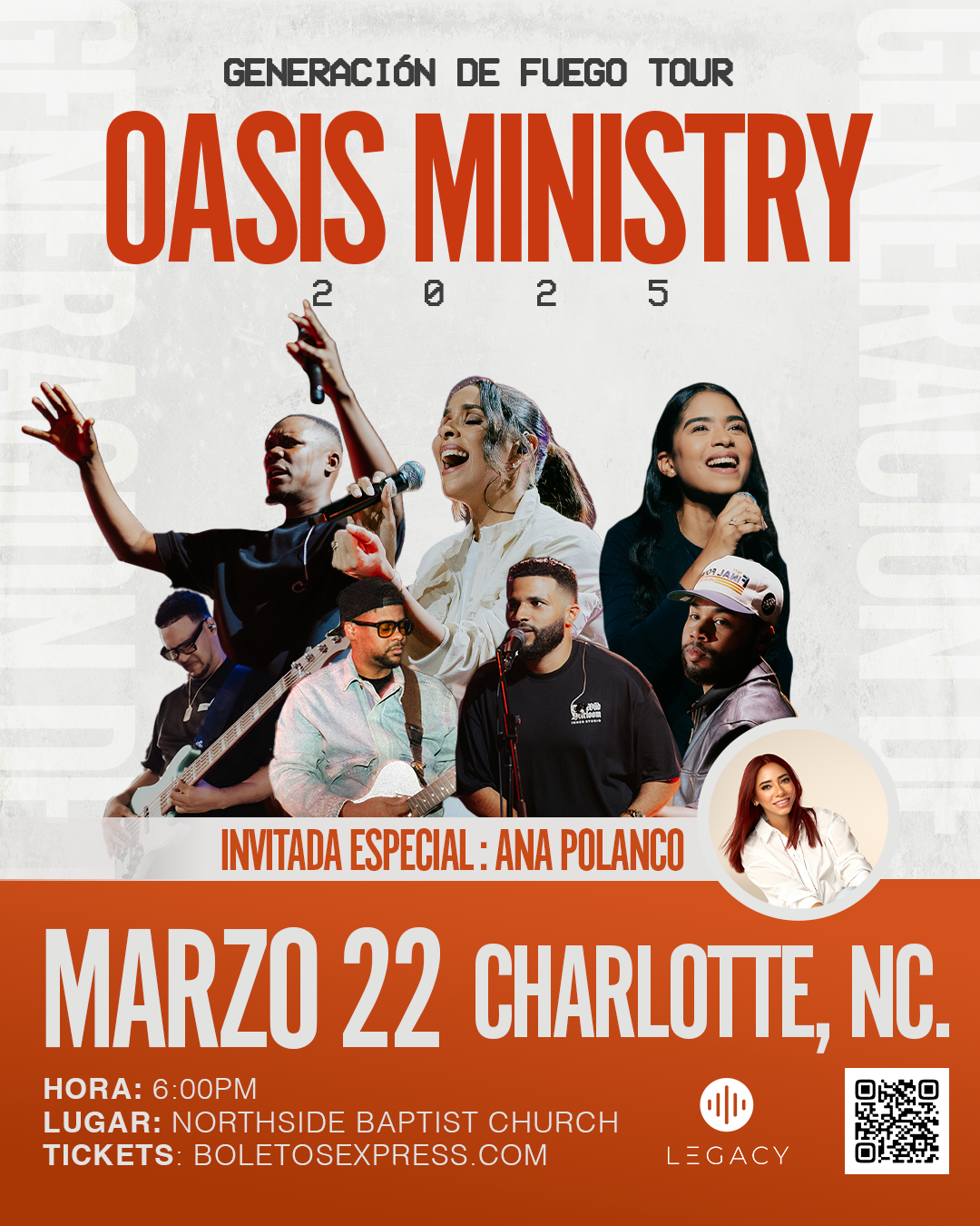 Oasis Ministry at Coliseo de Puerto Rico